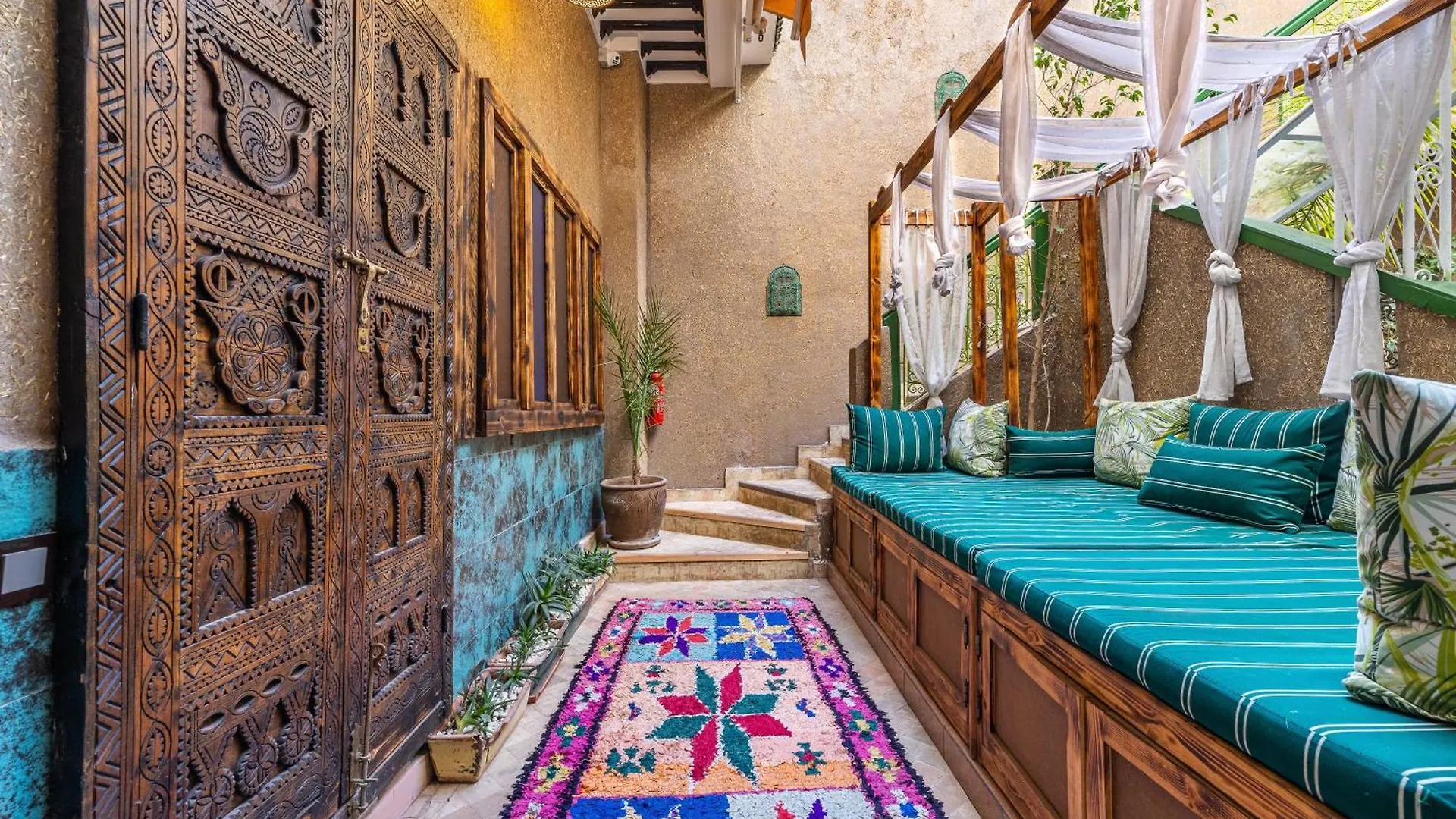 לינה וארוחת בוקר מרקש Riad Luzia