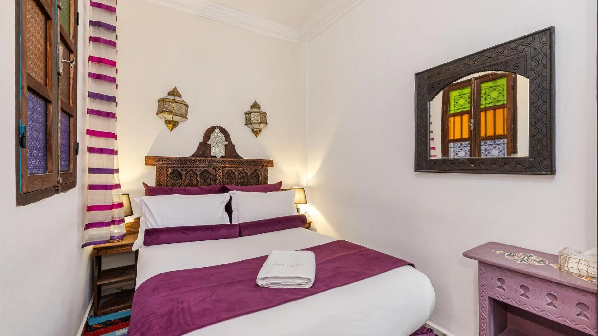 **** לינה וארוחת בוקר מרקש Riad Luzia מרוקו