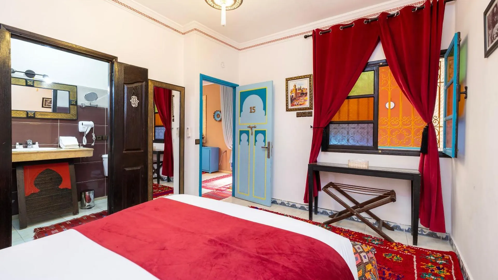 Oda ve Kahvaltı Riad Luzia Marakeş
